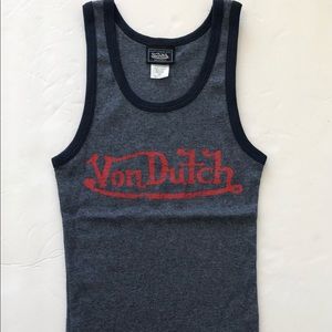 NWT Von Dutch ribbed tank top